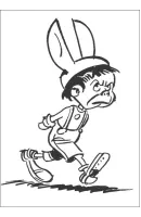 Lucky Luke kleurplaat 33